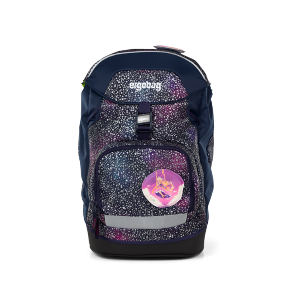 Školní batoh Ergobag prime - Fialový reflexní